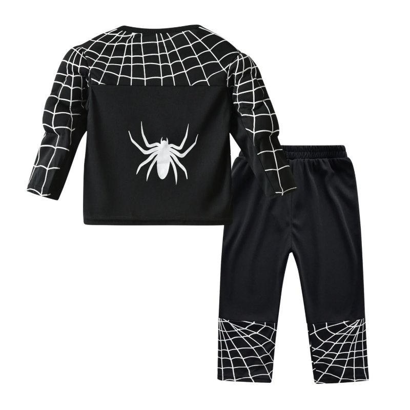 Spiderman Dräkt Svart Barn