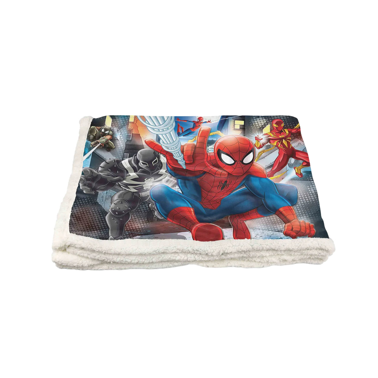 Stor Pläd Spiderman