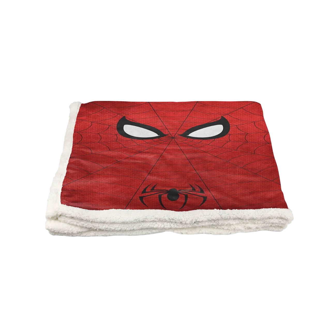 Spiderman Pläd Röd