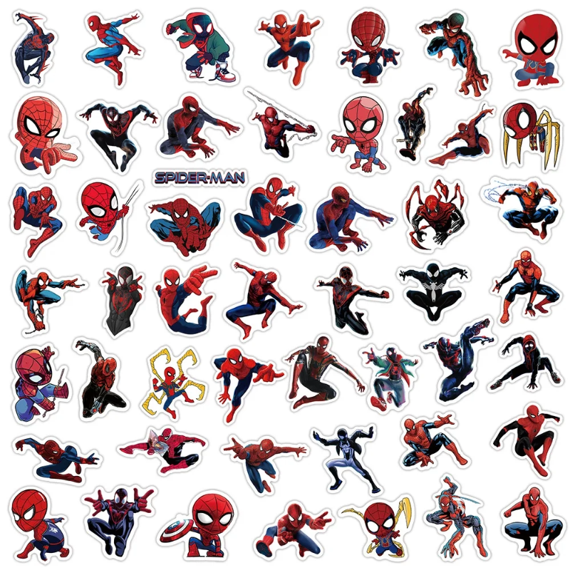 Spiderman Vinyl Stickers