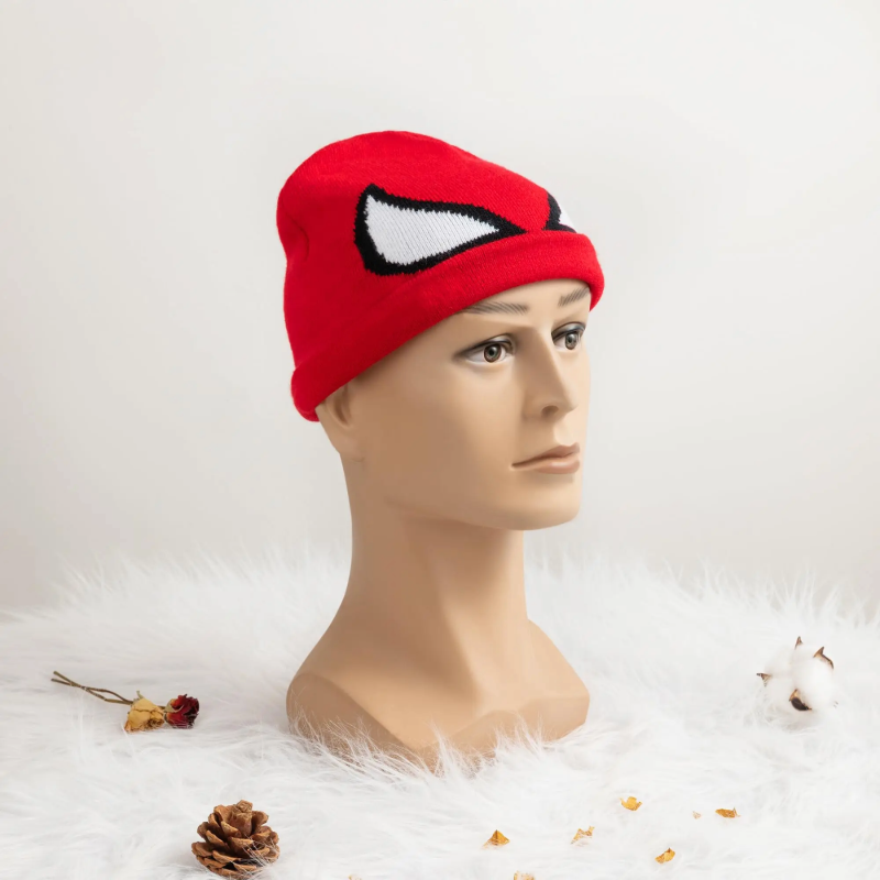 Spiderman Mössa Röd