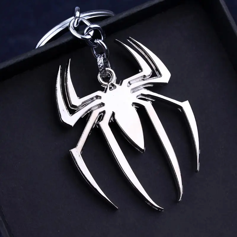 Spiderman Nyckelring Silver