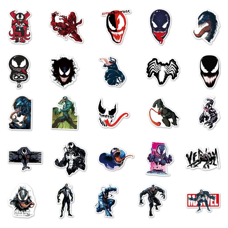 Spiderman Stickers Venom