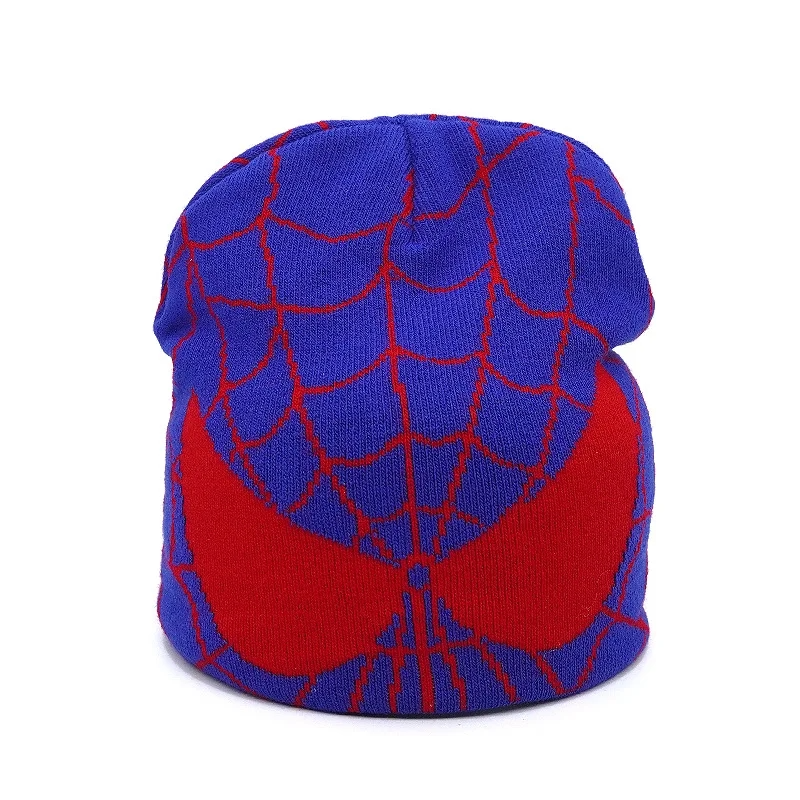 Spiderman Mössa Blå