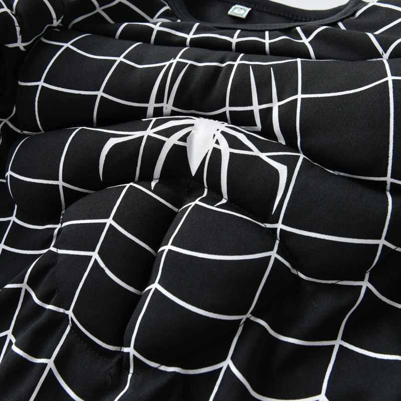 Spiderman Dräkt Barn Muskler