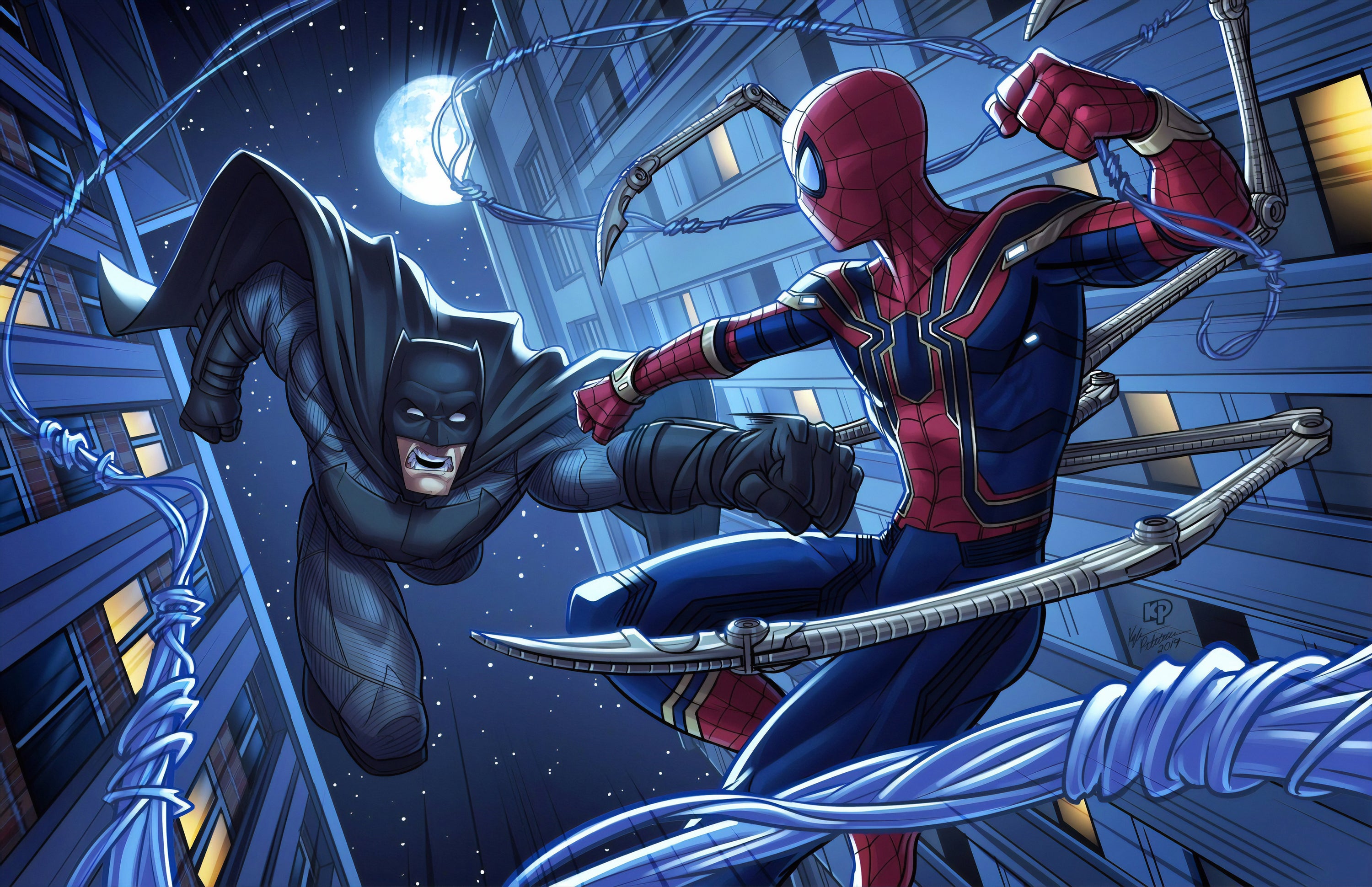 Spiderman Vs Batman