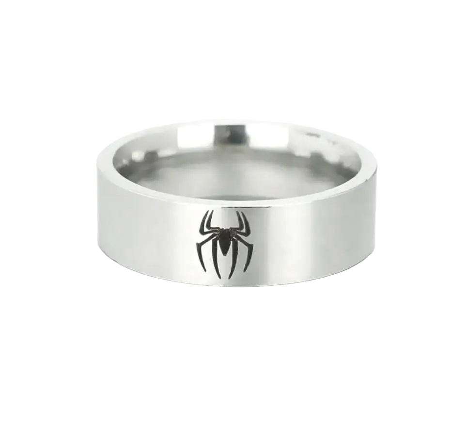 Ring Silver Spiderman