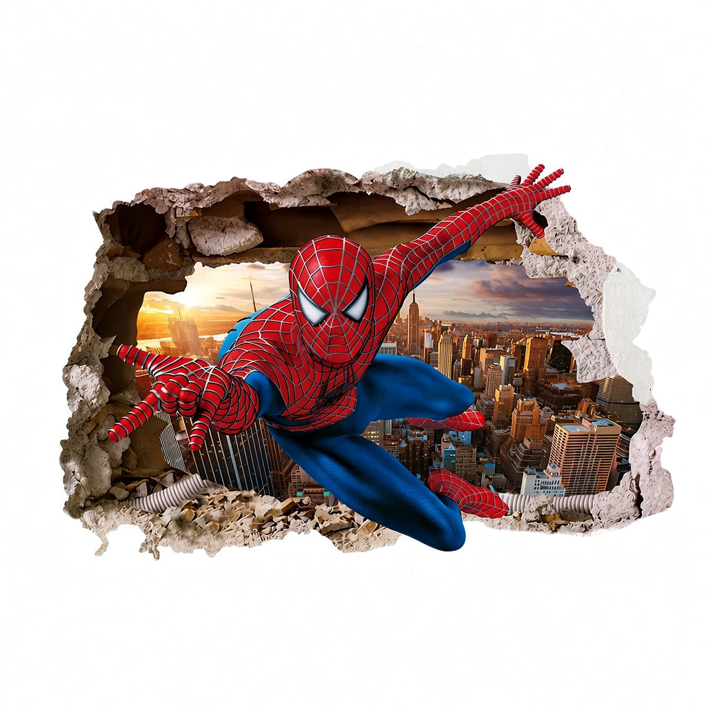 Spiderman Vinyl Sticker