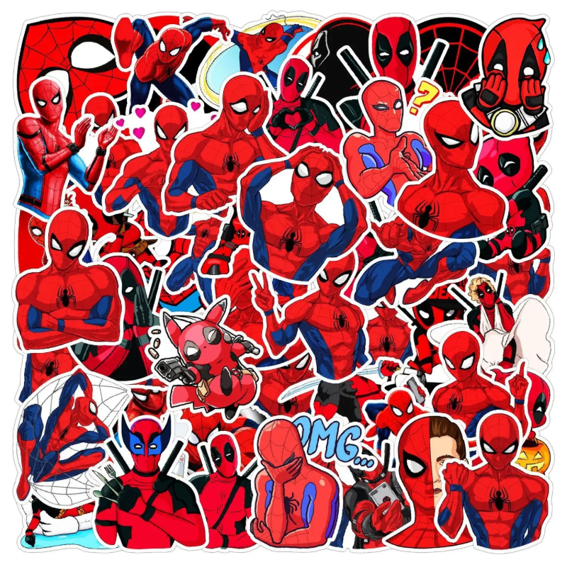 Spiderman Vinyl Stickers