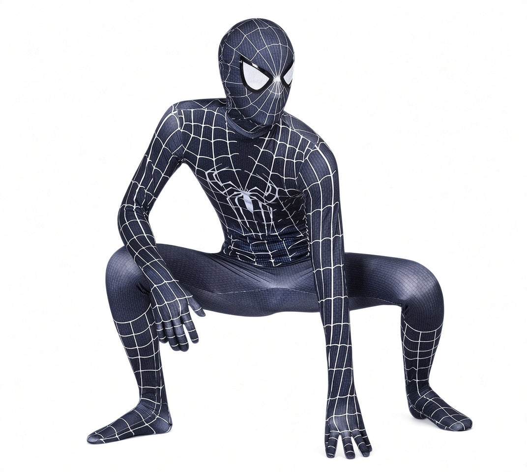 Spiderman Dräkt Svart