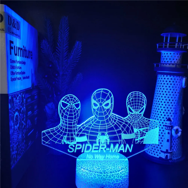 Spiderman Lampa