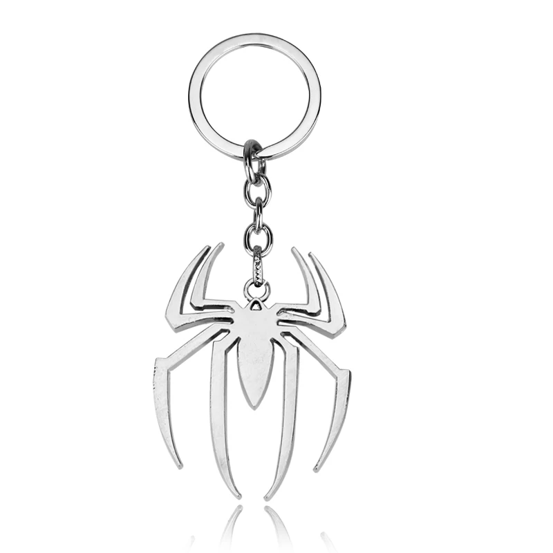 Spiderman Nyckelring Silver