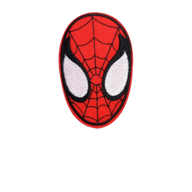 Spiderman Mask Tygmärke