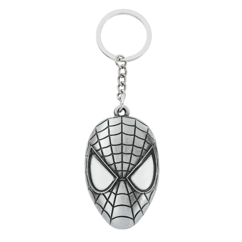 Spiderman Nyckelring Silver