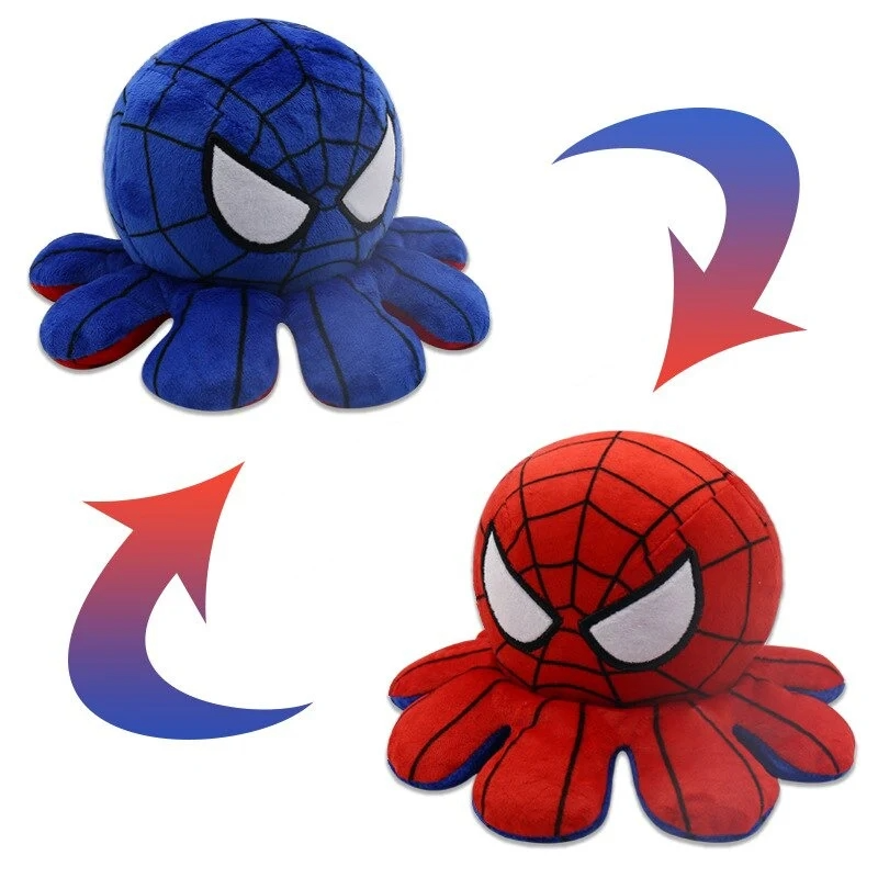 Vändbar Spiderman Plush